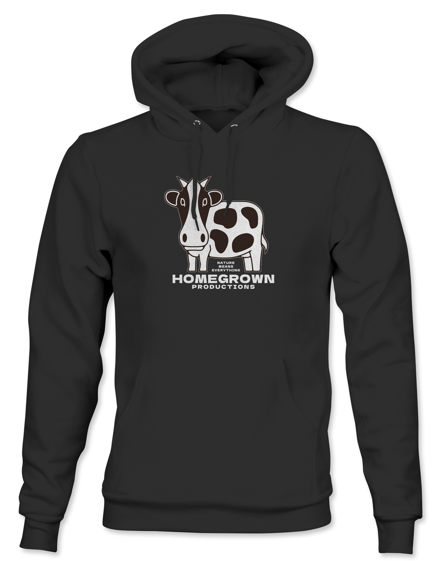 Hoodie Classic - Happy Cow