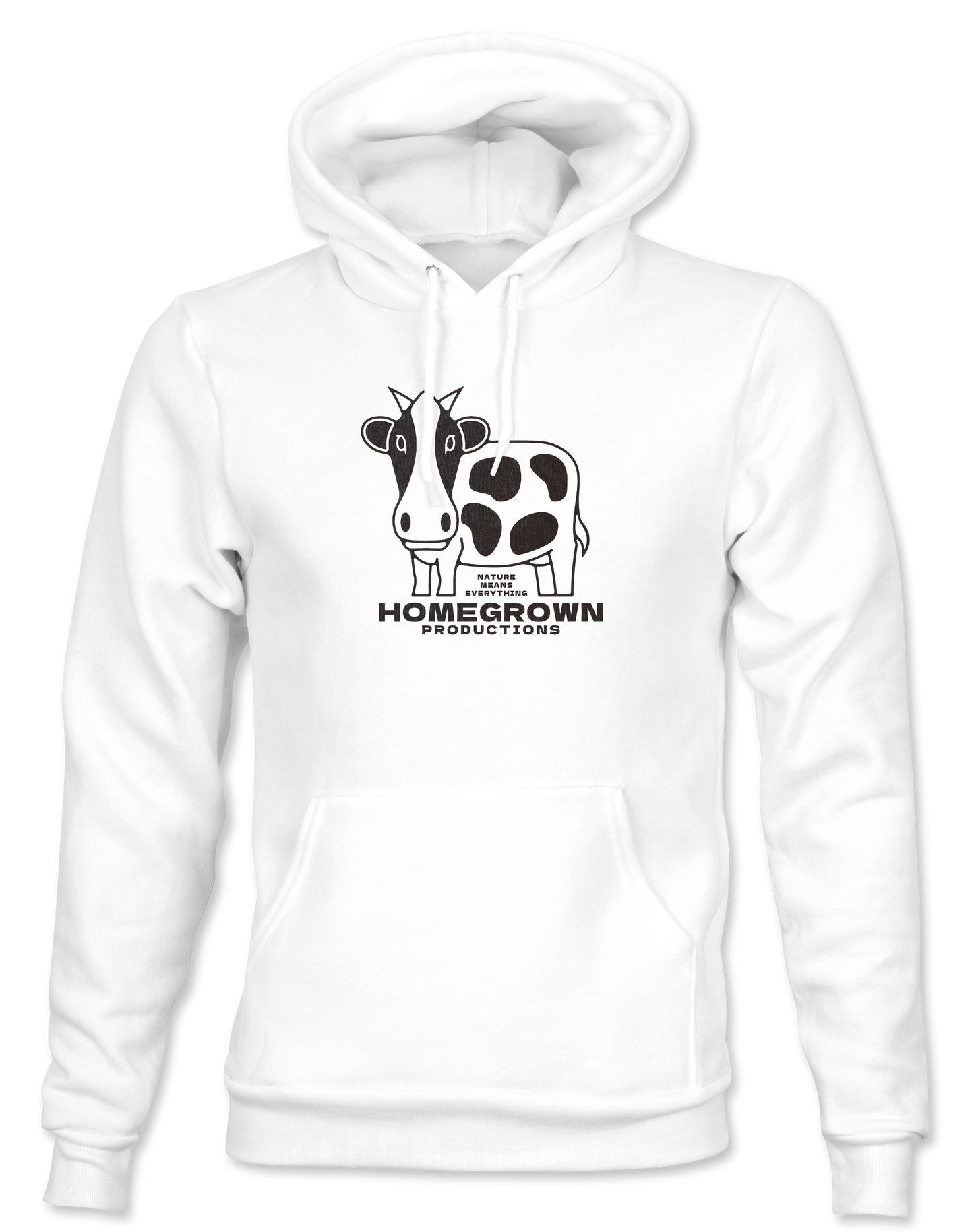 Hoodie Classic - Happy Cow