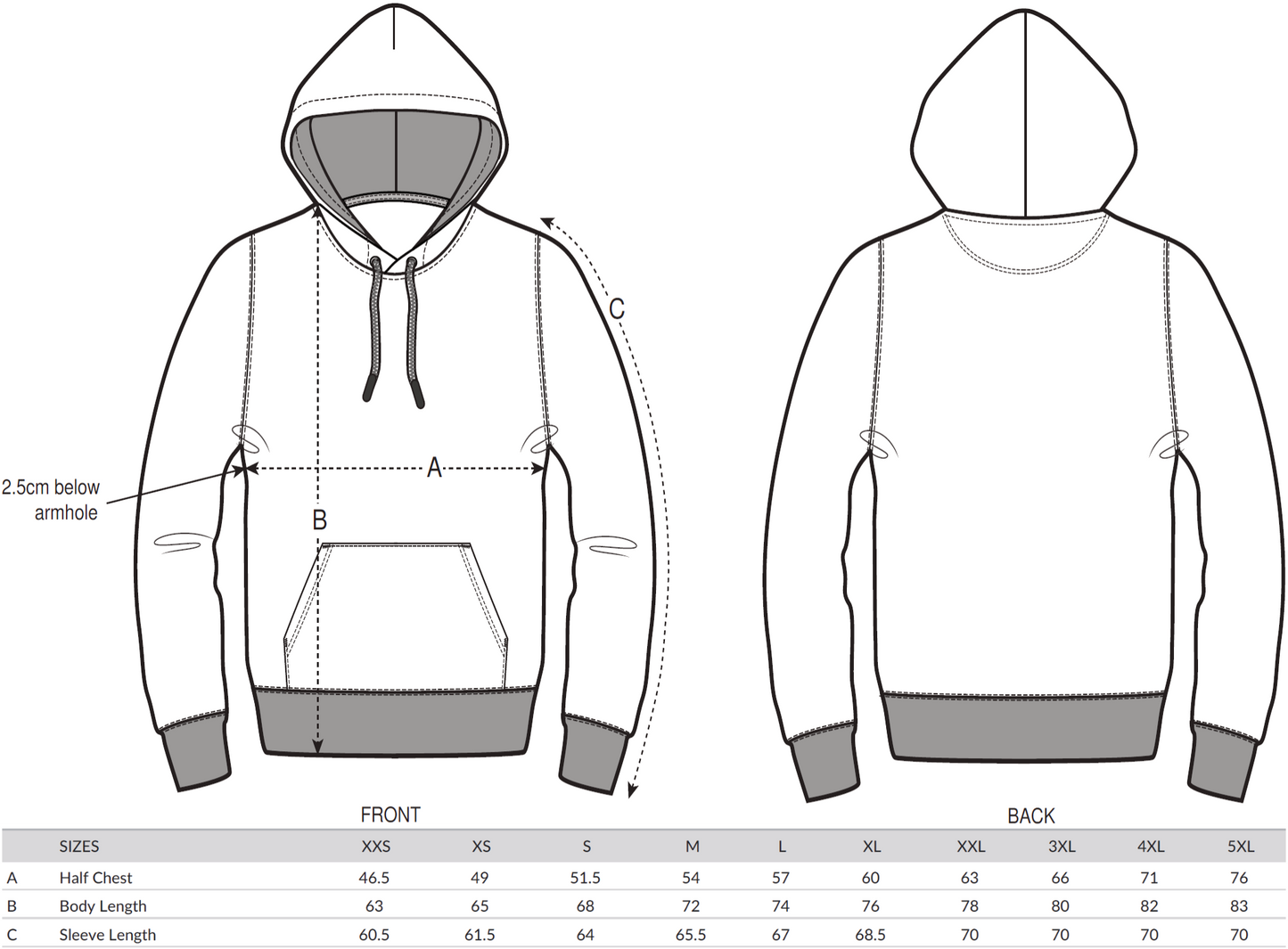 Hoodie Classic - Barn Logo